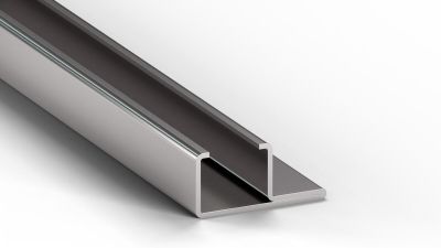 Stainless Steel C15V profile, 2m