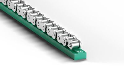 Roller chain guide Type T