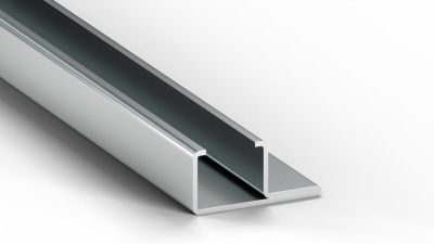 Steel C15V profile, galvanised, 2m