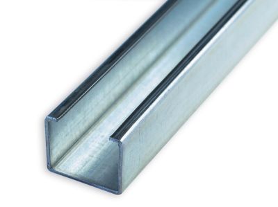 Steel C10 profile, bare, 6 m